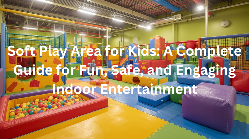 Soft play area for kids