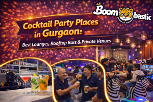Cocktail Party Places in Gurgaon - Best Lounges, Rooftop Bars & Private Venues