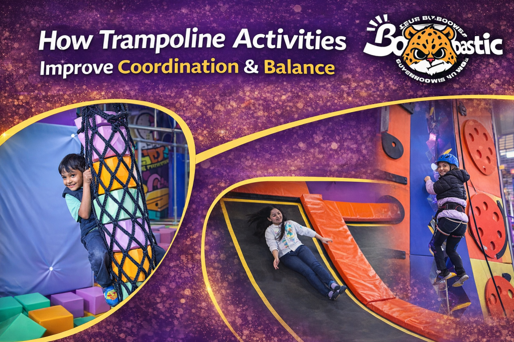 How Trampoline Activities Improve Coordination and Balance