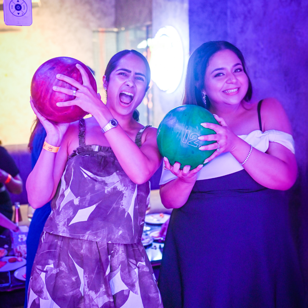Arcade and bowling at Boombastic