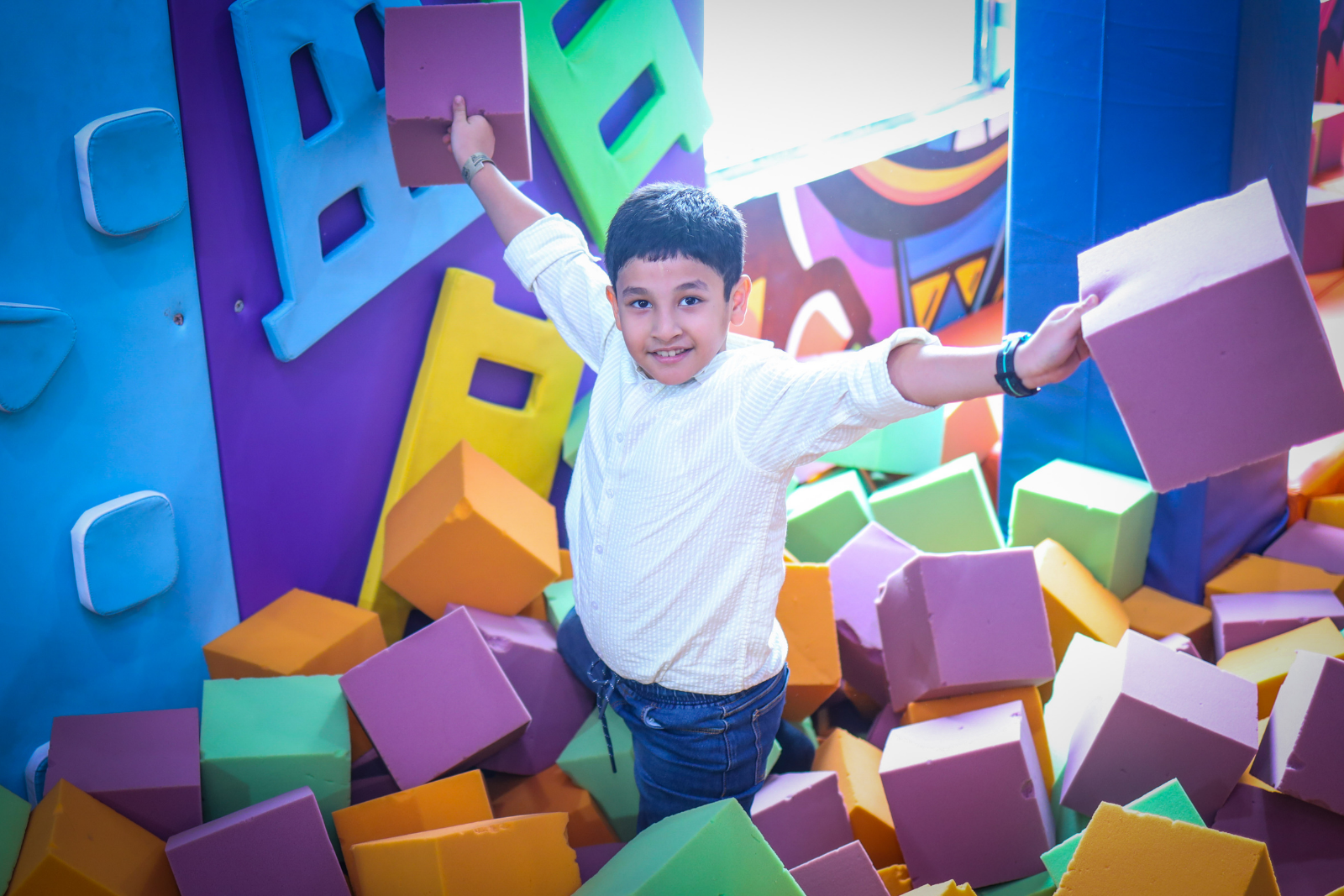 Soft play and toddler zone